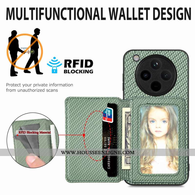 Coque Oppo Find X8 Pro Porte-Cartes RFID