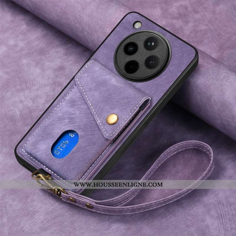 Coque Oppo Find X8 Pro Porte-Cartes et Support