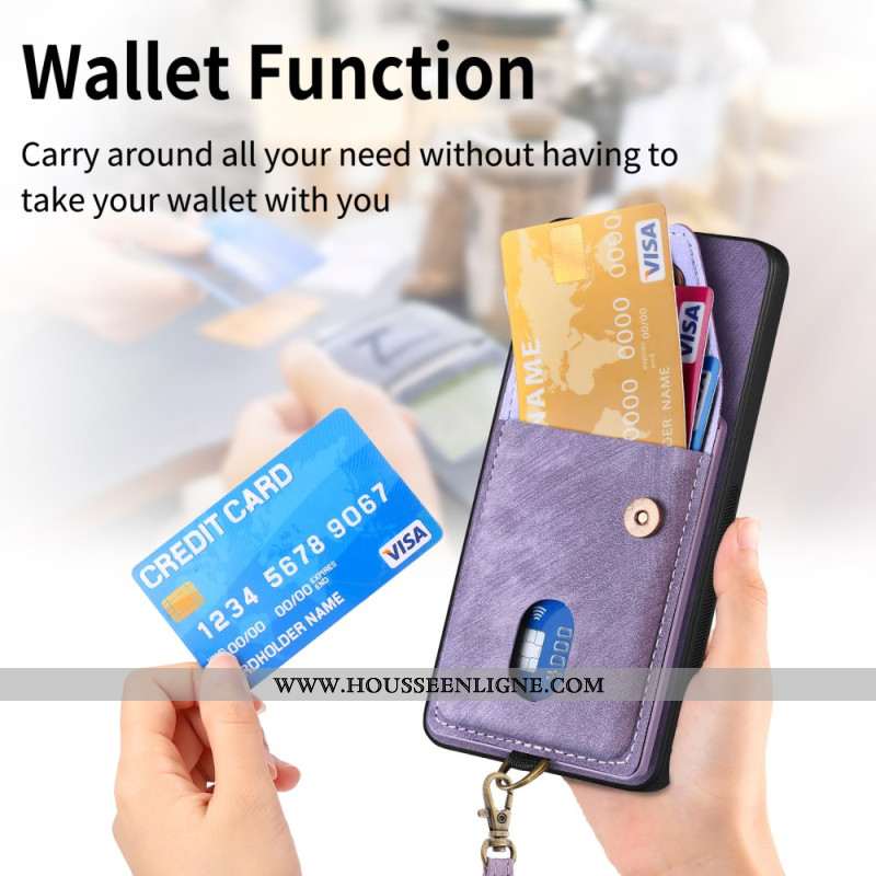 Coque Oppo Find X8 Pro Porte-Cartes et Support