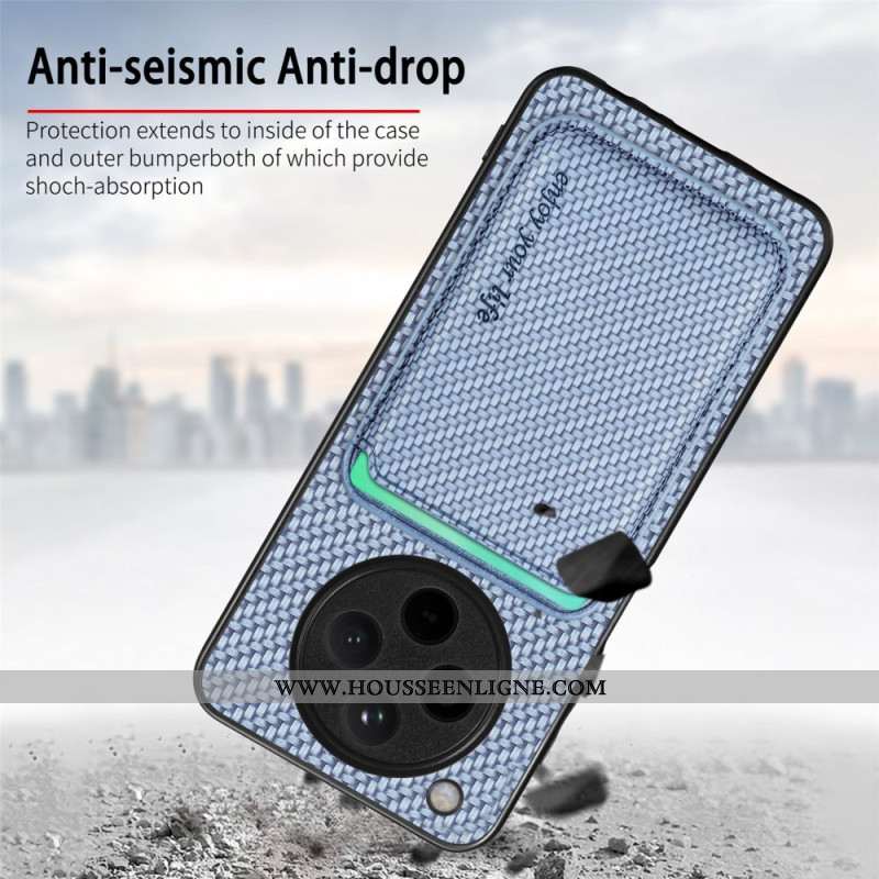 Coque Oppo Find X8 Pro Porte-cartes Détachable