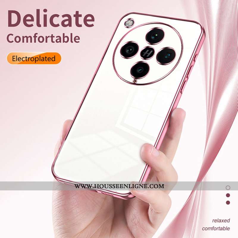 Coque Oppo Find X8 Pro Rebords Style Métal