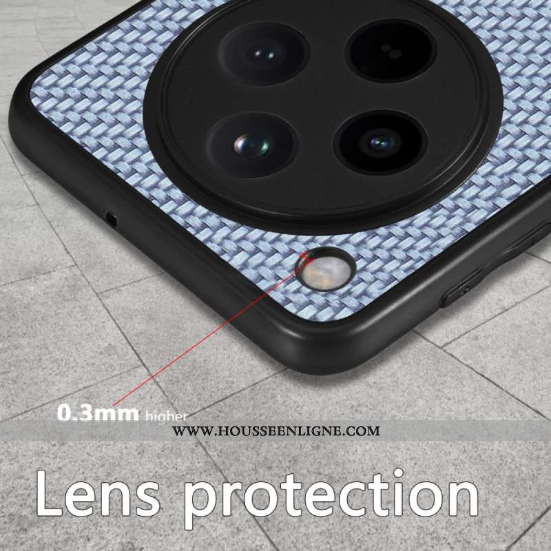 Coque Oppo Find X8 Pro Texture Fibre Carbone