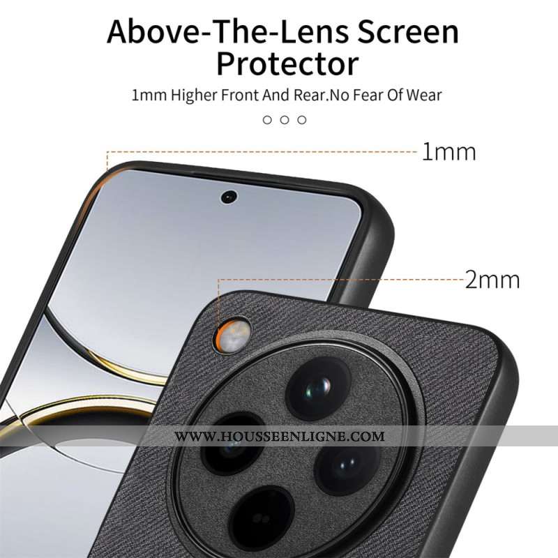 Coque Oppo Find X8 Pro Texture Tissu