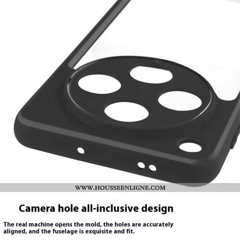 Coque Oppo Find X8 Pro Transparente Rebords Silicone