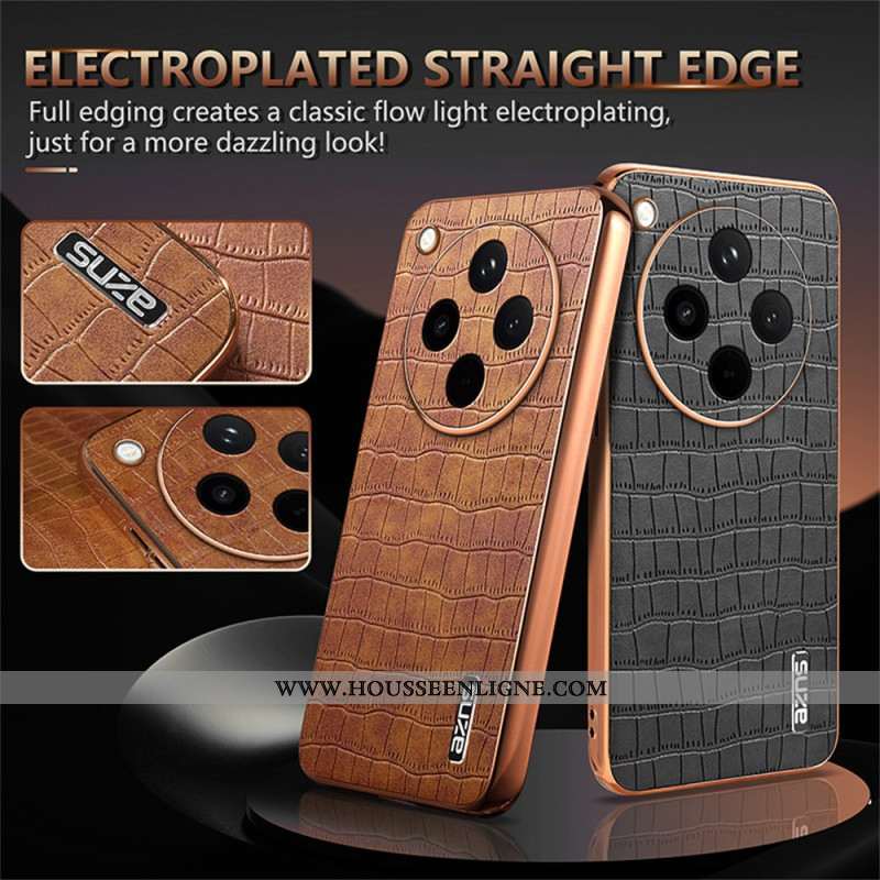 Coque Oppo Find X8 Style Crocodile AZNS