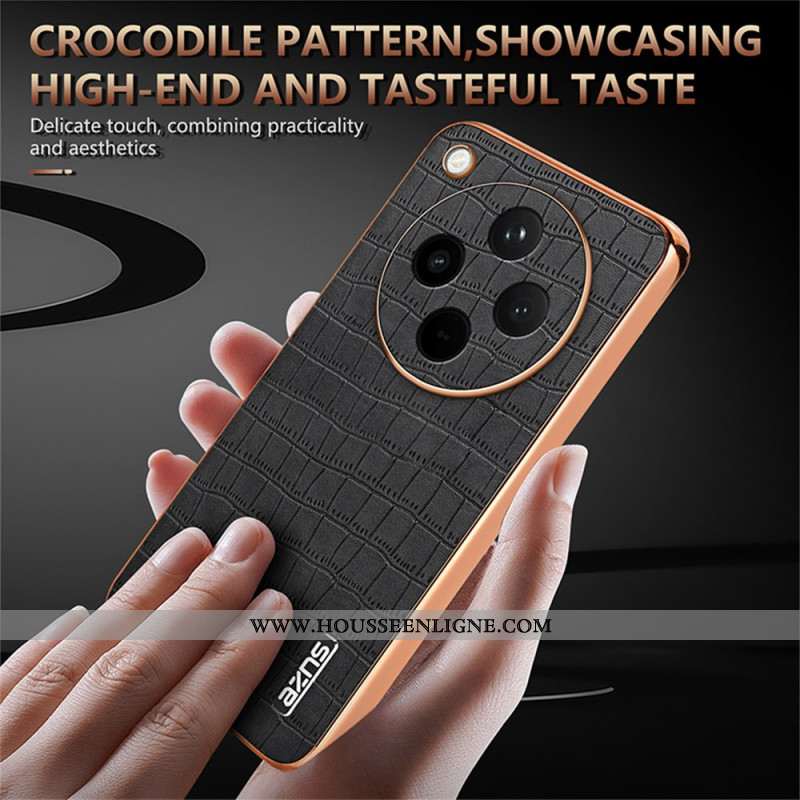 Coque Oppo Find X8 Style Crocodile AZNS