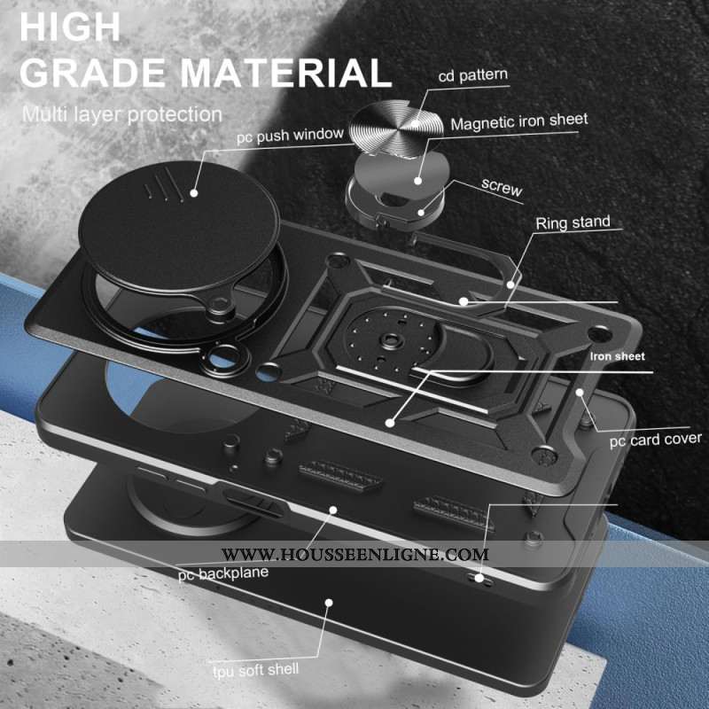 Coque Oppo Find X8 Support et Protection de Caméra