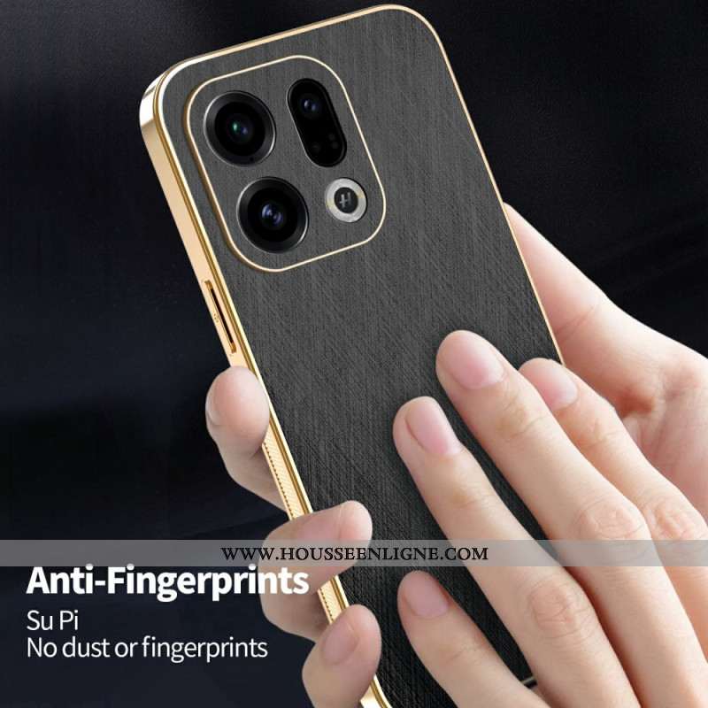 Coque Oppo Find X9 5G Effet Cuir KADEM