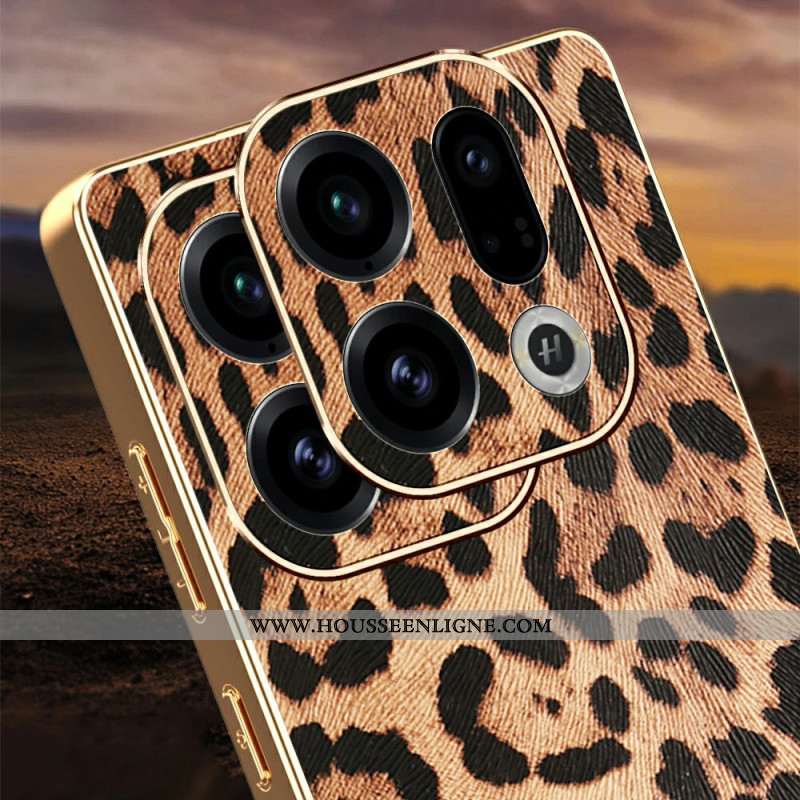Coque Oppo Find X9 5G Léopard