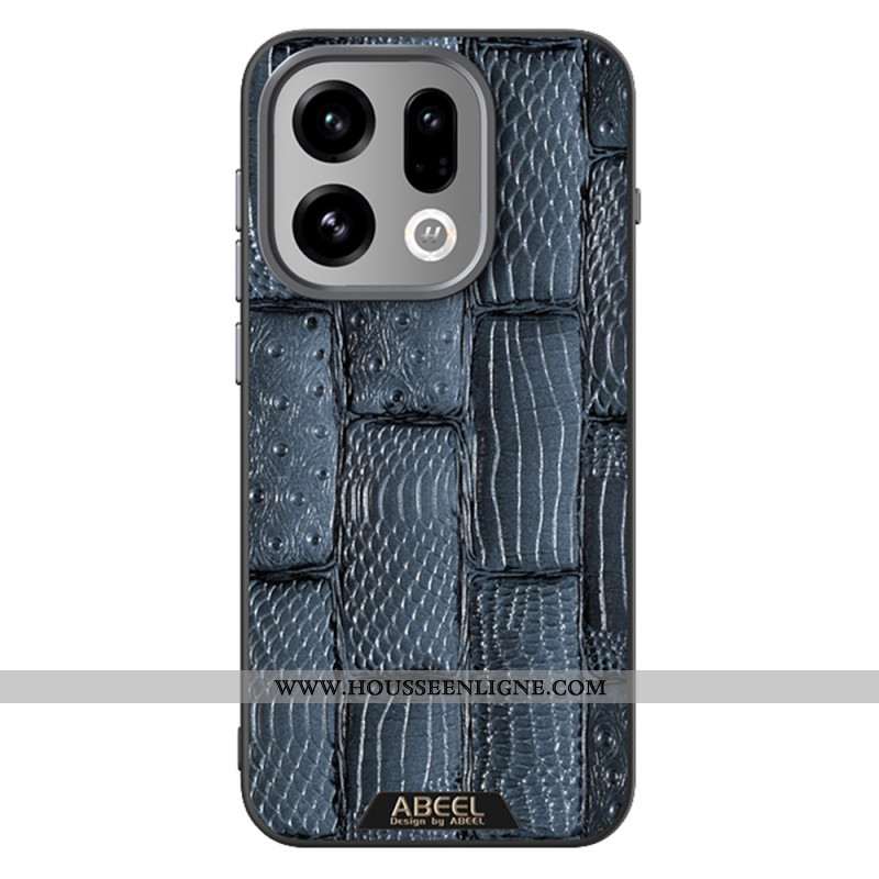 Coque Oppo Find X9 5G MagSafe avec Texture Micro-Gaufrée ABEEL