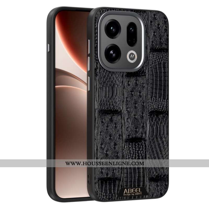 Coque Oppo Find X9 5G MagSafe avec Texture Micro-Gaufrée ABEEL