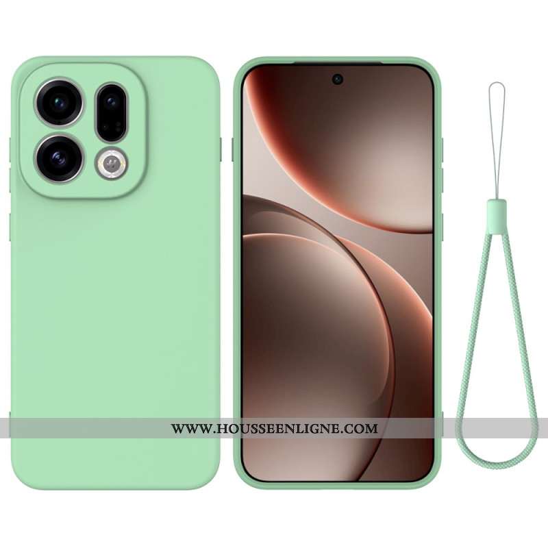 Coque Oppo Find X9 5G Silicone Liquide