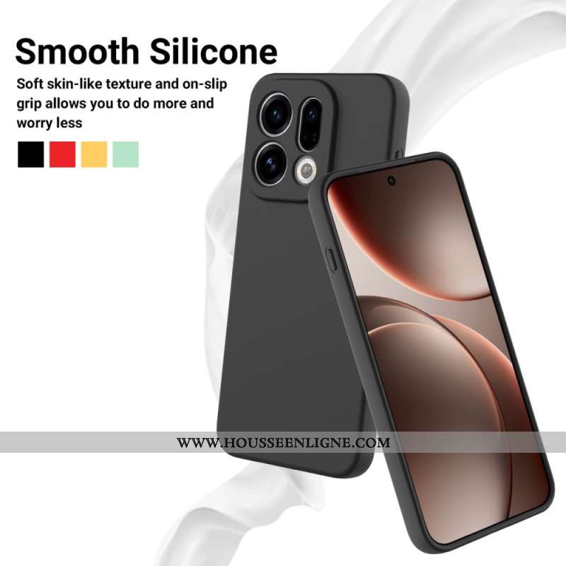 Coque Oppo Find X9 5G Silicone Liquide