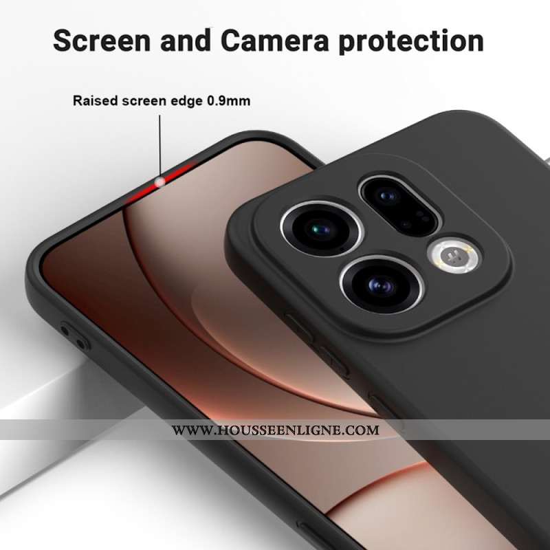 Coque Oppo Find X9 5G Silicone Liquide