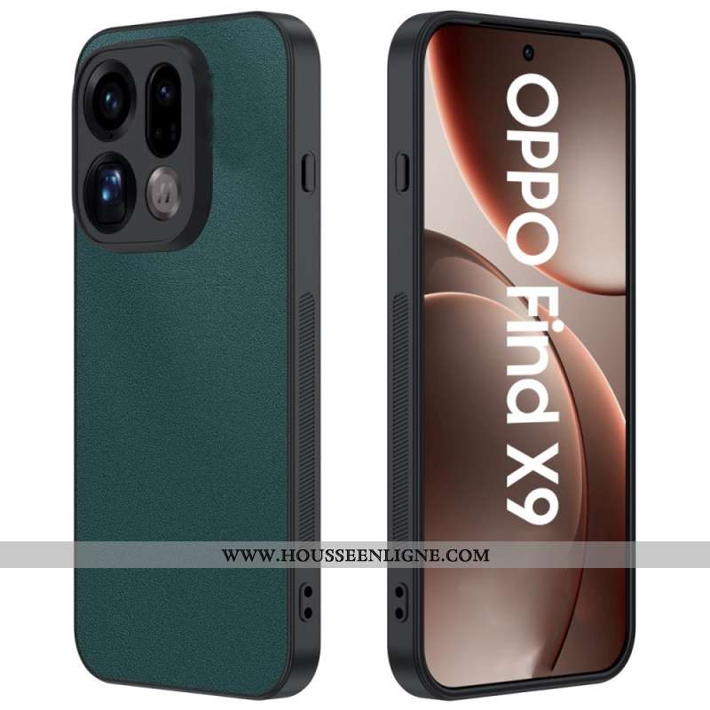 Coque Oppo Find X9 5G Simili Cuir