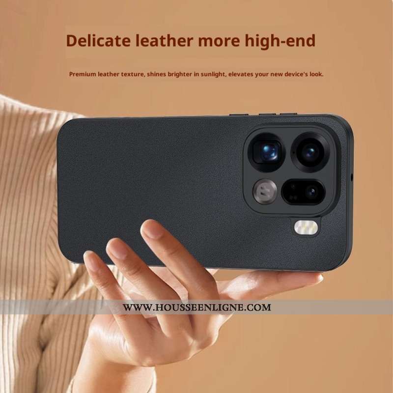 Coque Oppo Find X9 5G Simili Cuir