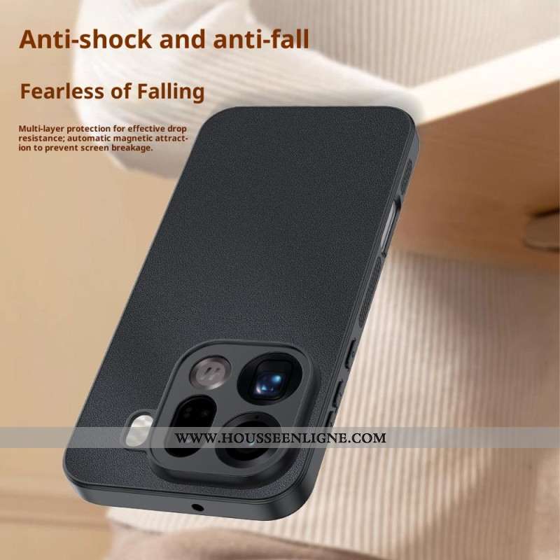 Coque Oppo Find X9 5G Simili Cuir