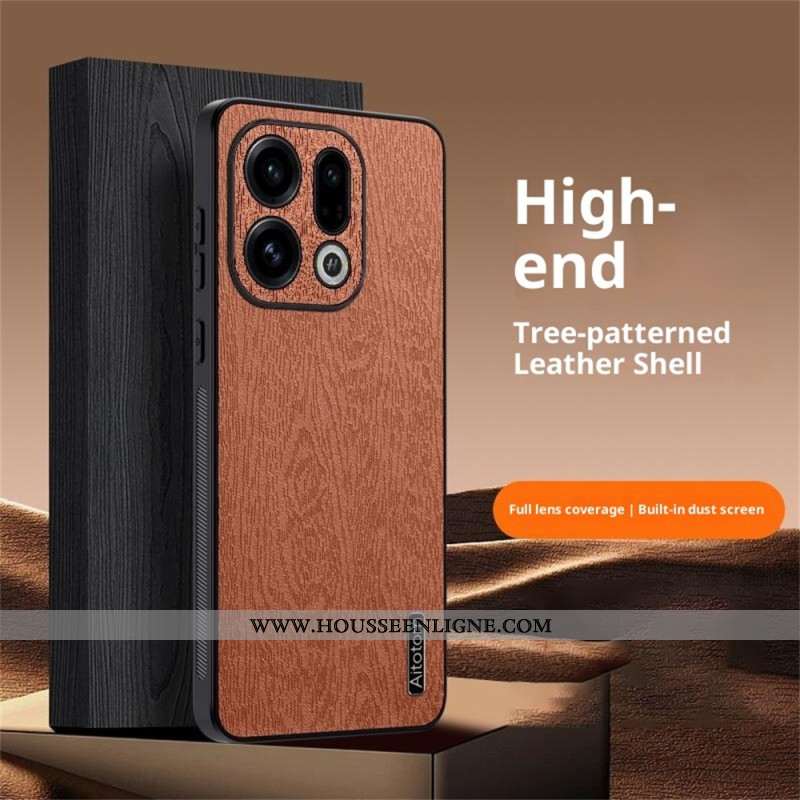 Coque Oppo Find X9 5G Texture Bois