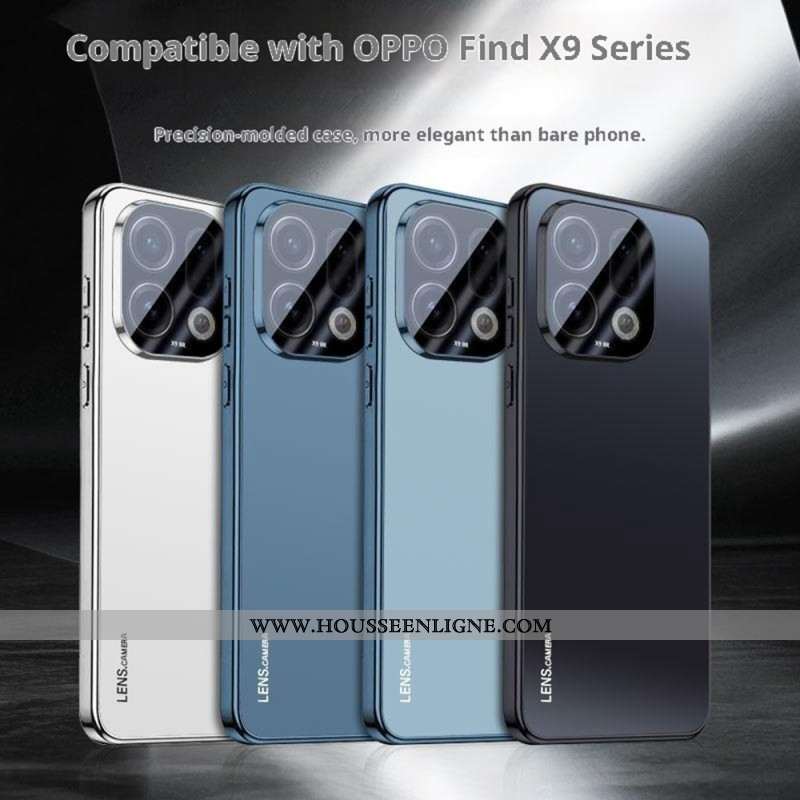 Coque Oppo Find X9 Pro 5G Cadre Électrolytique Anti-Rayures