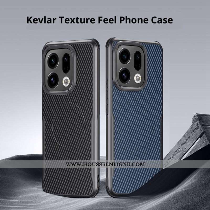 Coque Oppo Find X9 Pro 5G MagSafe Fibre Carbone