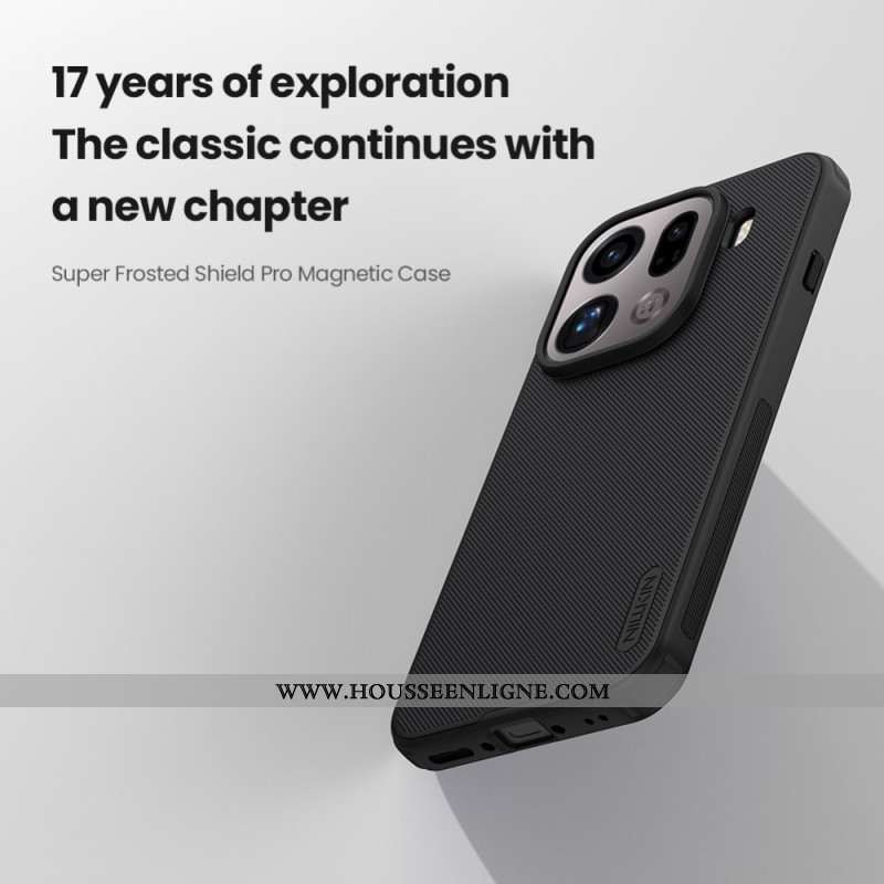 Coque Oppo Find X9 Pro 5G MagSafe Frosted Shield Pro NILLKIN