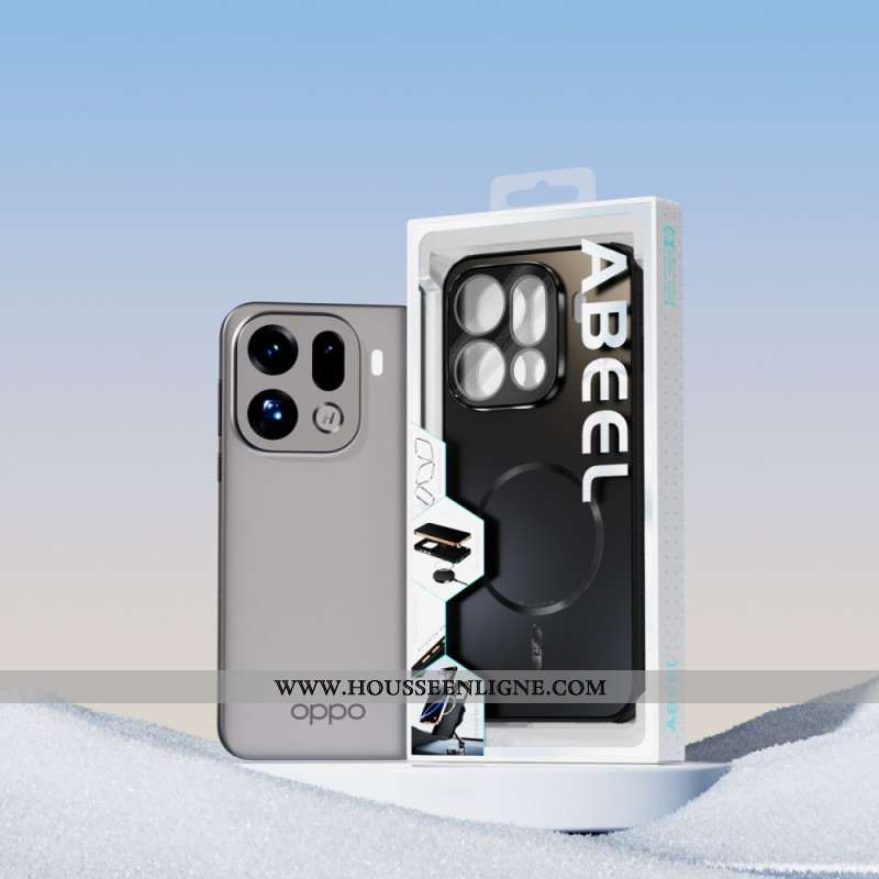 Coque Oppo Find X9 Pro 5G MagSafe Refroidissement et Film de Protection d'Objectif