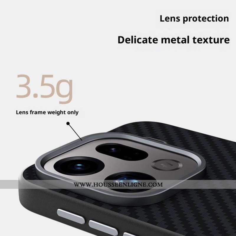 Coque Oppo Find X9 Pro 5G MagSafe Texture Fibre Carbone ABEEL
