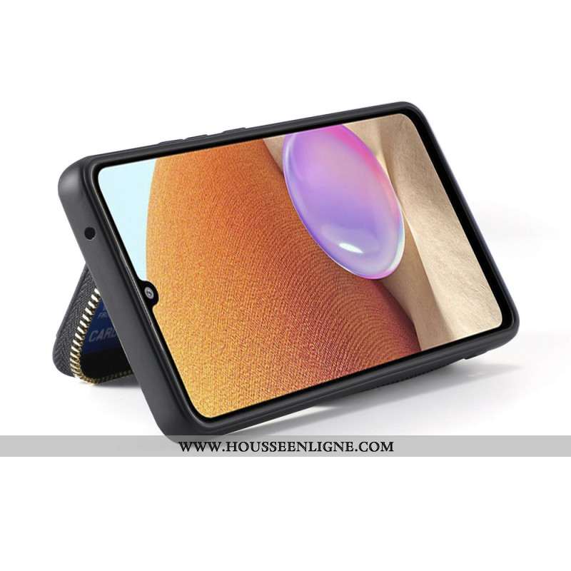 Coque Oppo Find X9 Pro 5G Porte-Cartes Zippé et Bandoulière