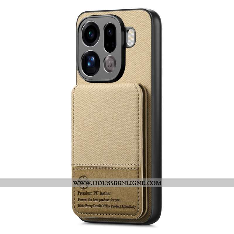 Coque Oppo Find X9 Pro 5G Porte-Cartes et Protection RFID