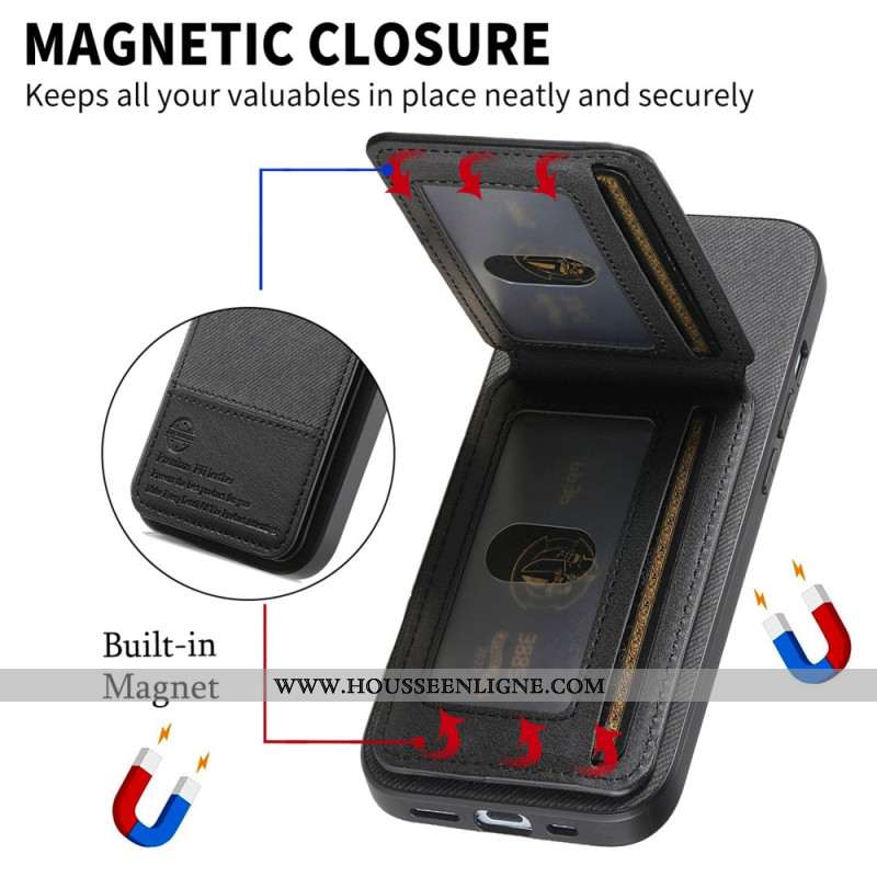 Coque Oppo Find X9 Pro 5G Porte-Cartes et Protection RFID