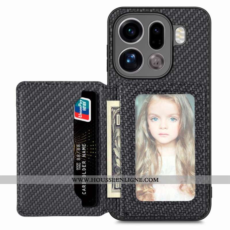 Coque Oppo Find X9 Pro 5G Porte-Cartes et Protection RFID