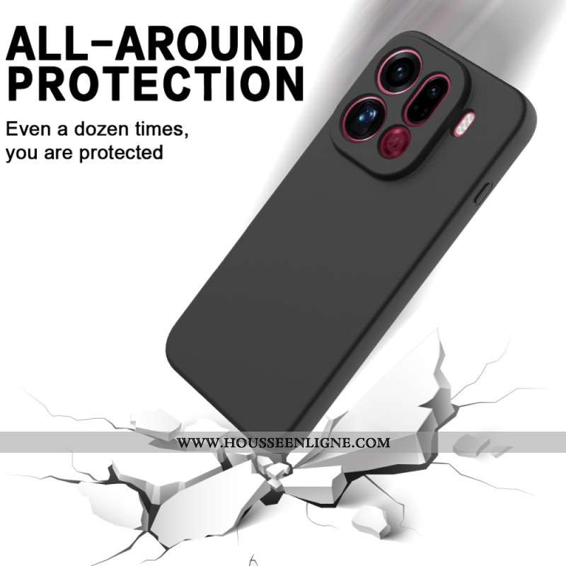 Coque Oppo Find X9 Pro 5G Silicone Liquide à Lanière