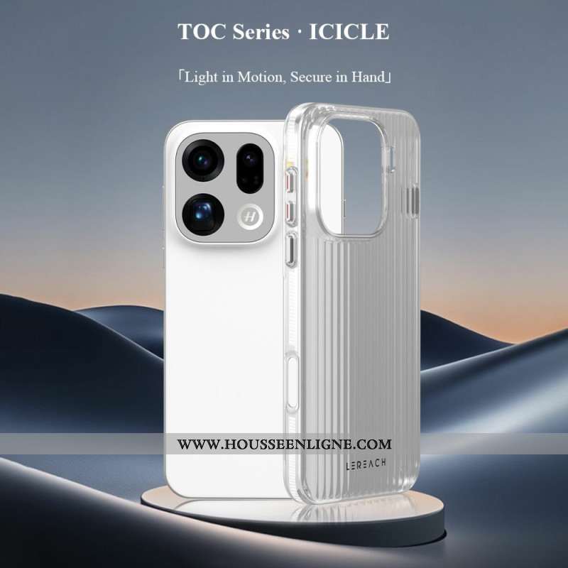 Coque Oppo Find X9 Pro 5G TOC Series LEREACH