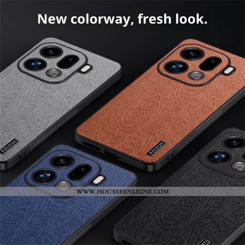 Coque Oppo Find X9 Pro 5G Texture Bois