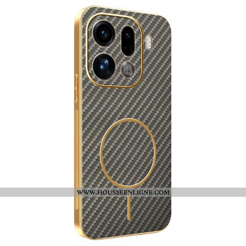 Coque Oppo Find X9 Pro 5G Texture Fibre de Carbone