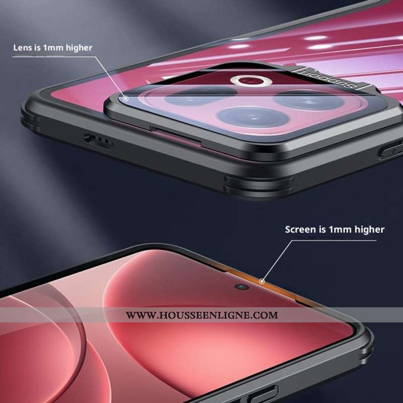 Coque Oppo Find X9 Pro 5G Transparente avec Support et Protection Caméra