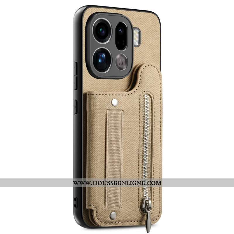 Coque Oppo Find X9 Pro Portefeuille RFID