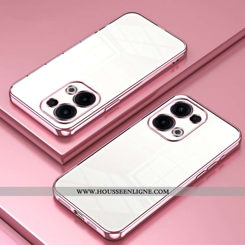 Coque Oppo Reno 13 5G Cadre Effet Métal