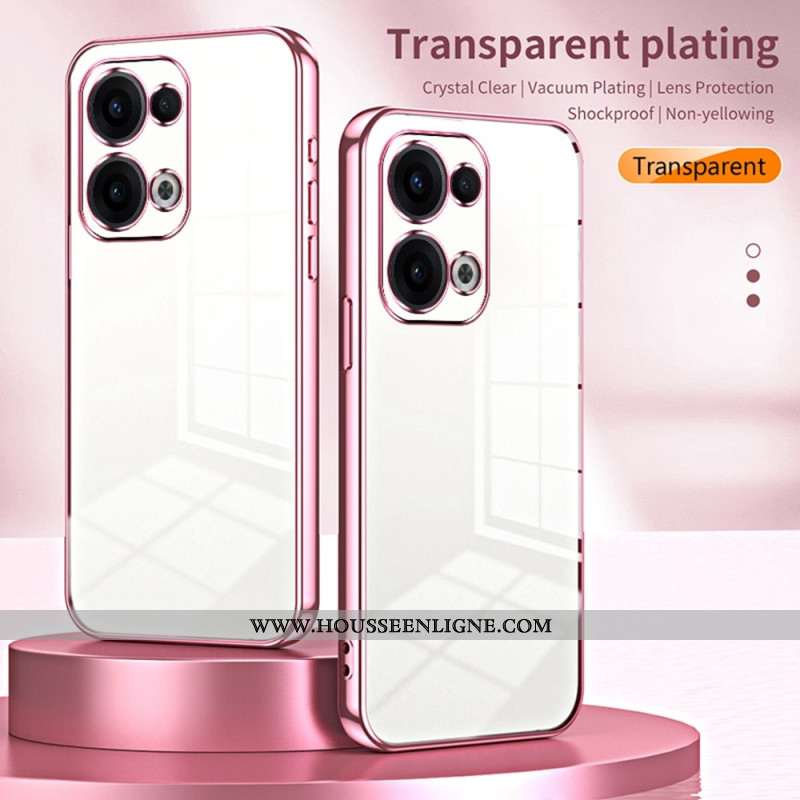 Coque Oppo Reno 13 5G Cadre Effet Métal