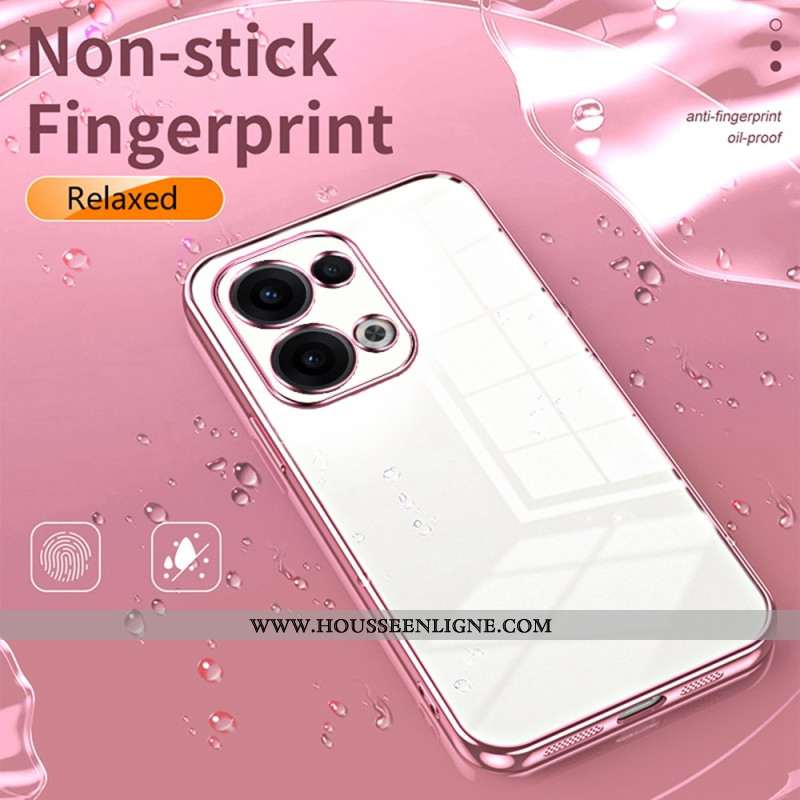 Coque Oppo Reno 13 5G Cadre Effet Métal