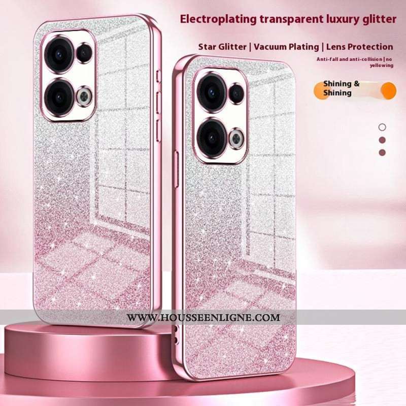 Coque Oppo Reno 13 5G Dégradé Paillettes