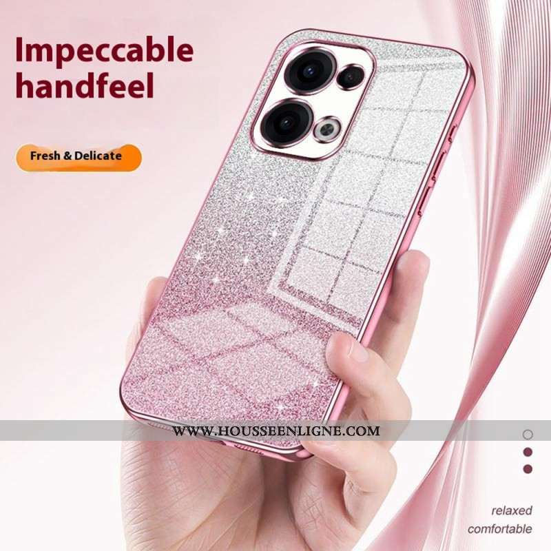 Coque Oppo Reno 13 5G Dégradé Paillettes