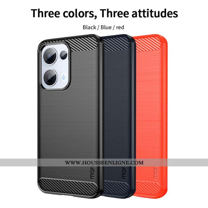 Coque Oppo Reno 13 5G Fibre Carbone Brossée