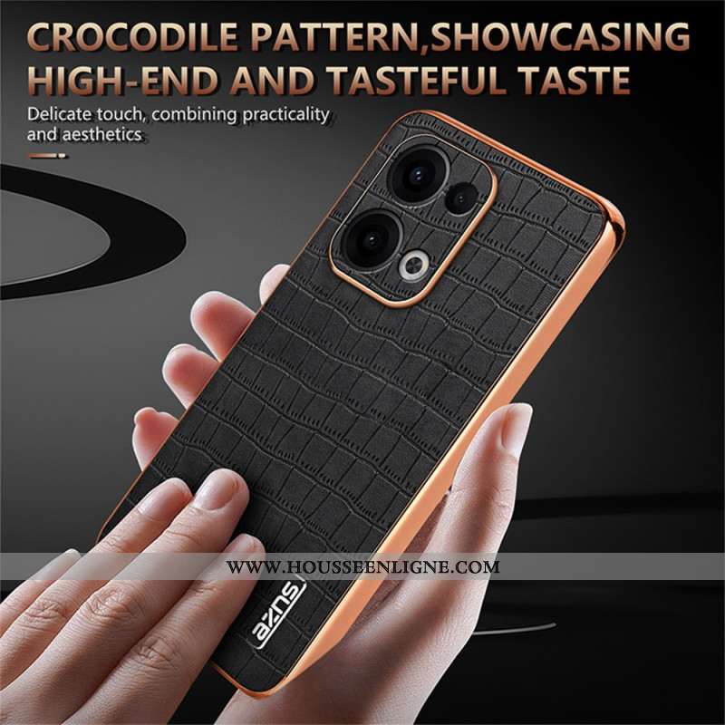 Coque Oppo Reno 13 5G Style Crocodile AZNS