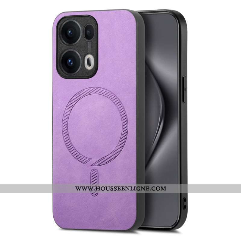 Coque Oppo Reno 13 Pro 5G Compatible MagSafe Effet Daim