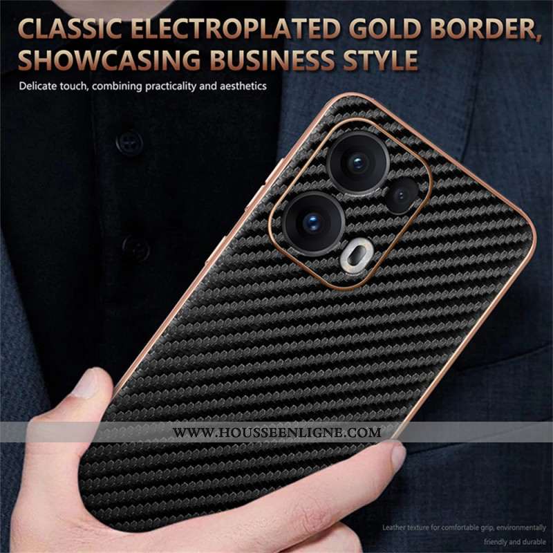 Coque Oppo Reno 13 Pro 5G Texture Carbone AZNS