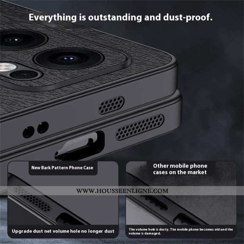 Coque Oppo Reno 13F 4G / 5G / FS 5G Effet Bois