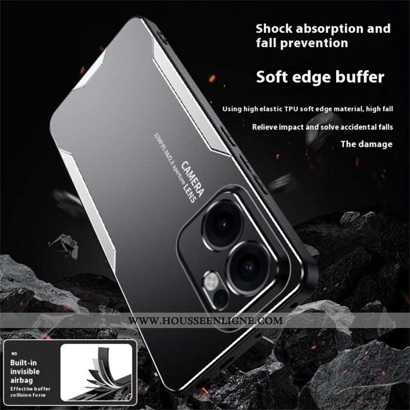 Coque Oppo Reno 13F 4G / 5G / FS 5G Effet Métal