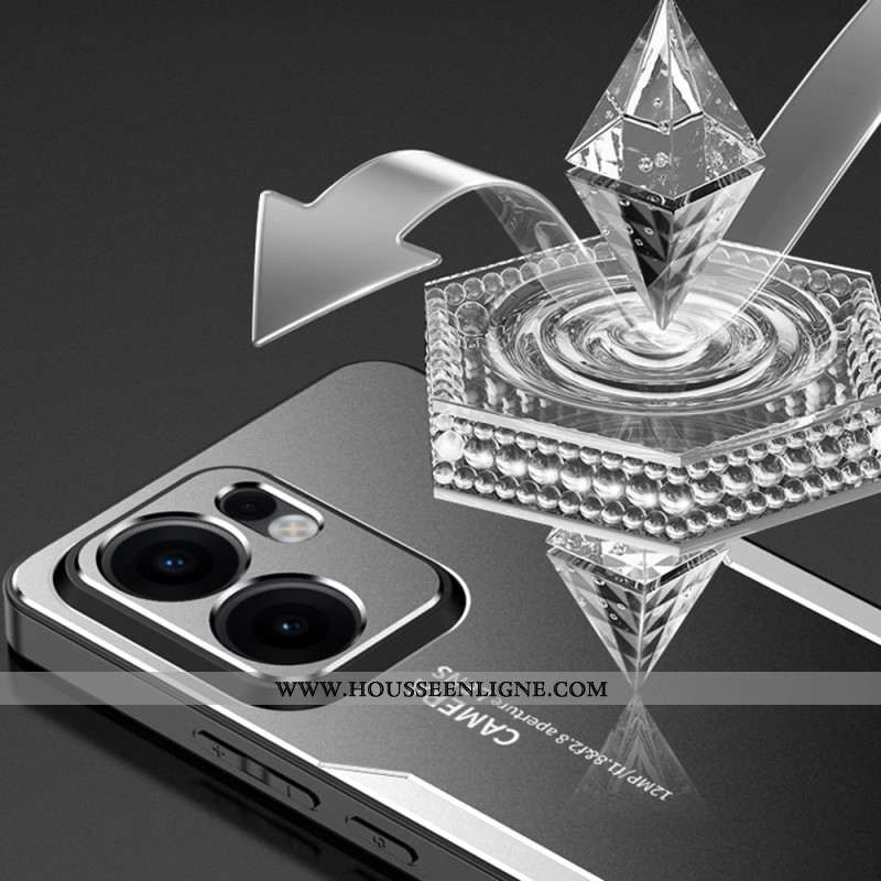 Coque Oppo Reno 13F 4G / 5G / FS 5G Effet Métal