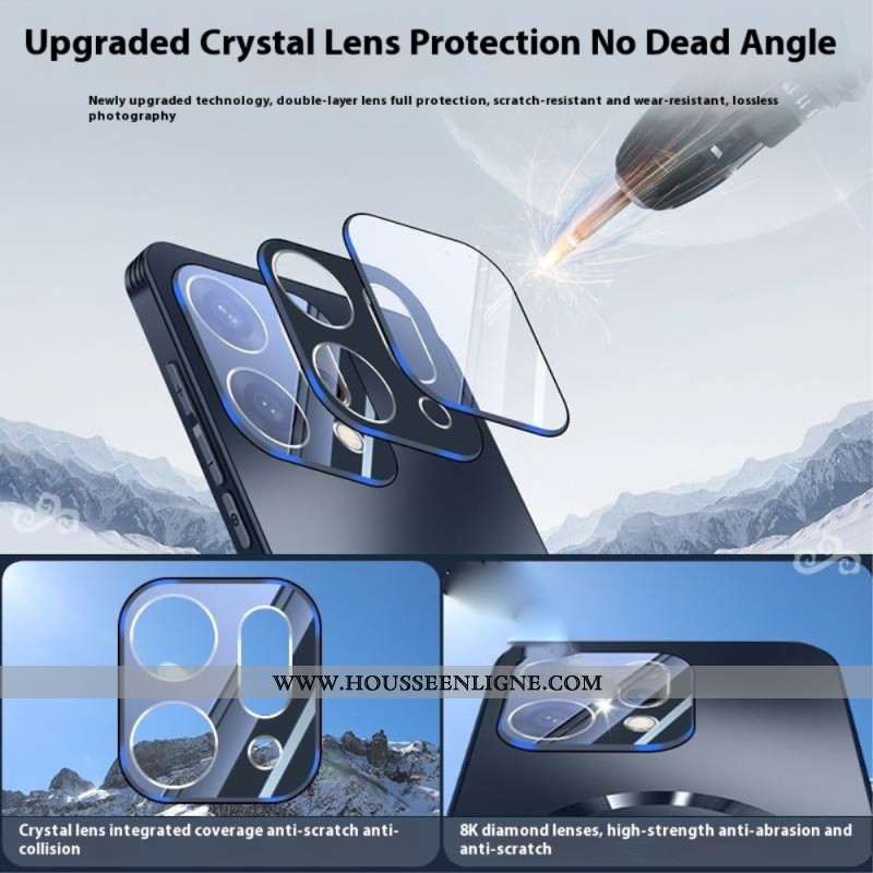 Coque Oppo Reno 14 5G Compatible MagSafe Effet Métal